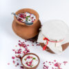 Tender Coconut Gulab Shrikhand Handi - Image 2